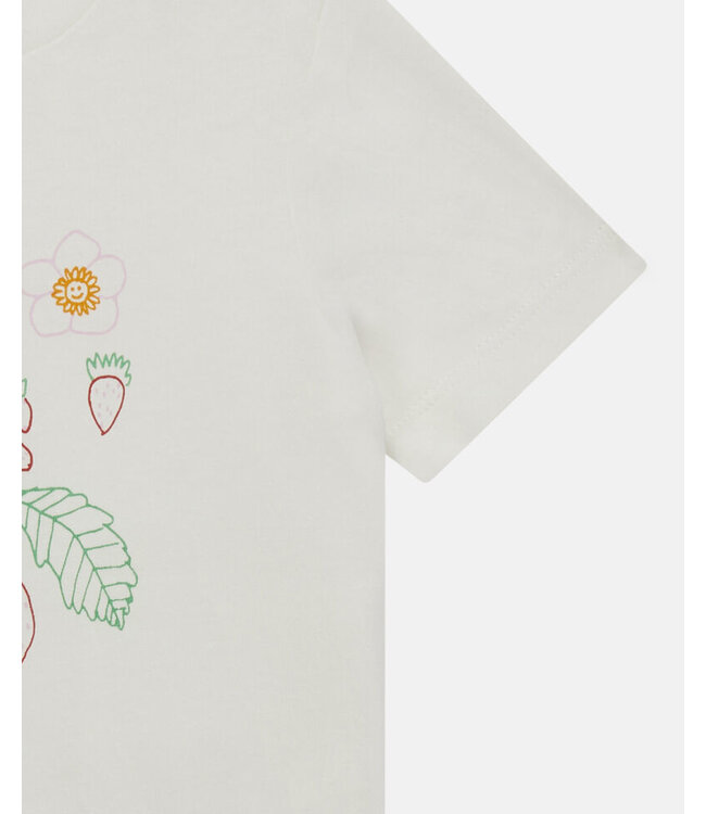 Stella McCartney Stella McCartney-Strawberry Print Cotton T-Shirt