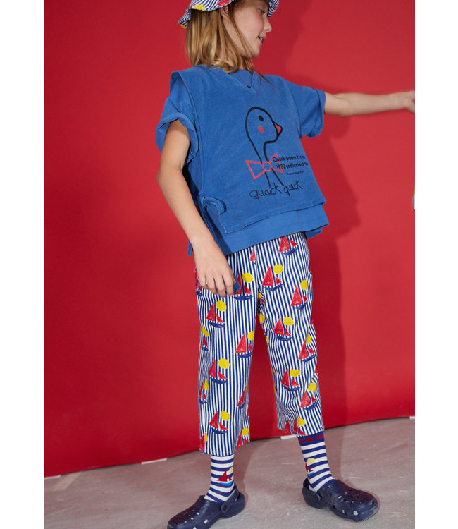 Weekend House Weekend House-socks – stripped blue & white