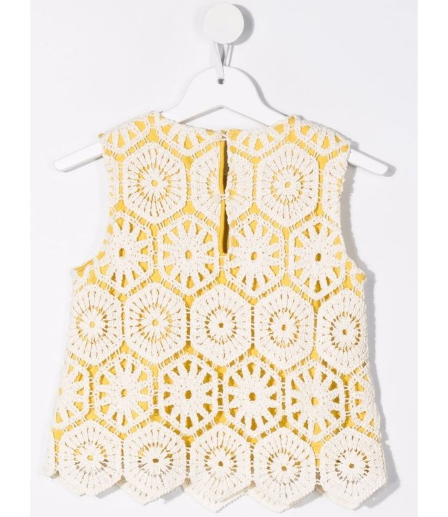 Il Gufo IL GUFO-crochet-design top