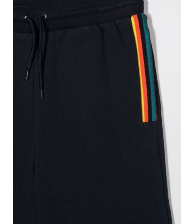 Paul Smith Paul Smith - logo-patch jersey shorts