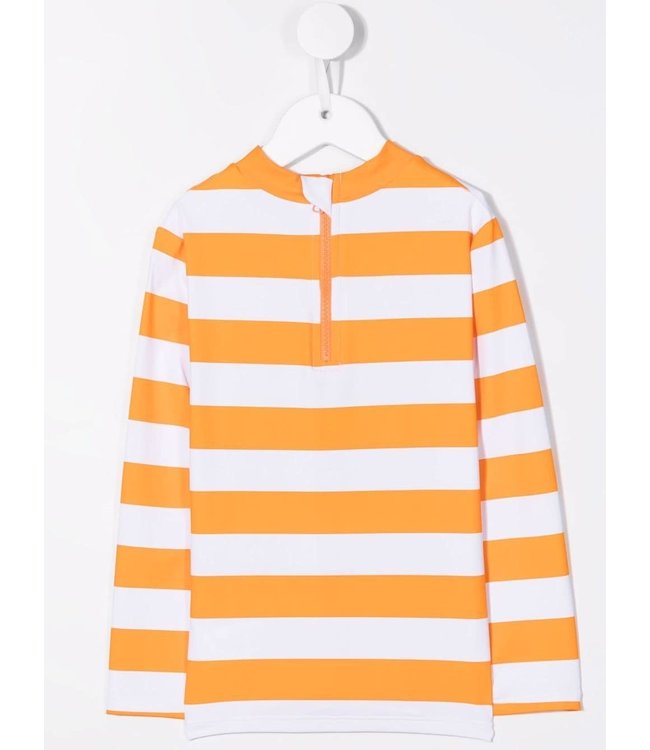 Stella McCartney Stella McCartney - graphic-print striped swim top