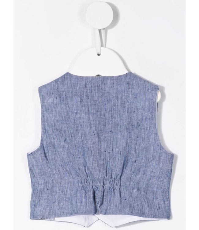 Il Gufo IL GUFO - v-neck button-up waistcoat