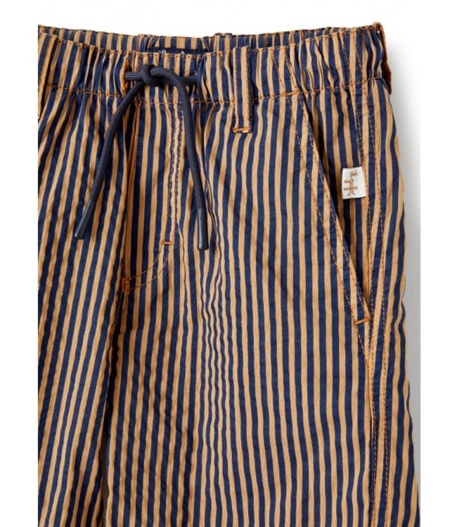 Il Gufo IL GUFO-TECHNICAL SEERSUCKER BERMUDA SHORTS