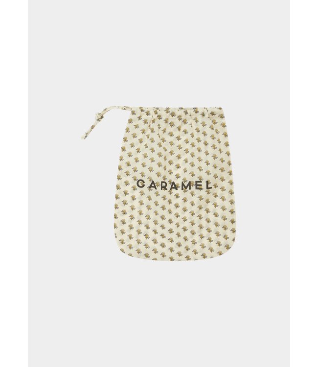 Caramel Caramel - LAVENDULA BABY SET - BLACK FLORAL - POSEY DOT PRINT