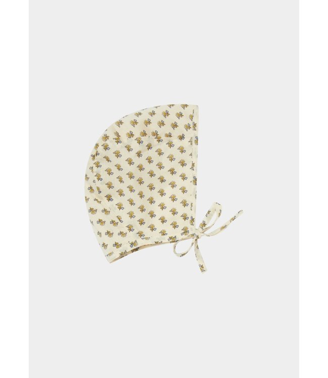 Caramel Caramel - LAVENDULA BABY SET - BLACK FLORAL - POSEY DOT PRINT