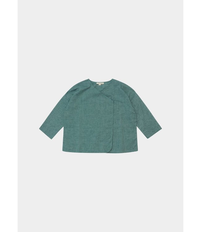 Caramel Caramel - ACORUS SHIRT - IRIS VOILE - PEACOCK VOILE