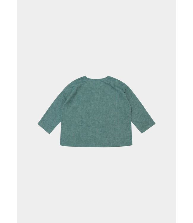 Caramel Caramel - ACORUS SHIRT - IRIS VOILE - PEACOCK VOILE