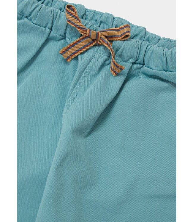 Caramel Caramel - ERICA TROUSER - OFF WHITE TWILL -  TURQUOISE TWILL -  YELLOW TWILL