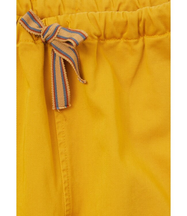 Caramel Caramel - ERICA TROUSER - OFF WHITE TWILL -  TURQUOISE TWILL -  YELLOW TWILL