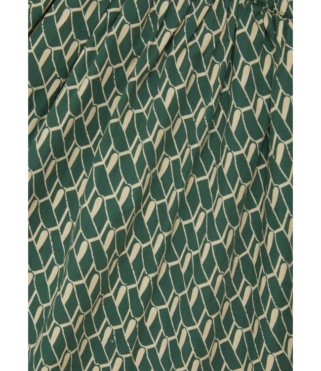 Caramel Caramel - ARALIA SKIRT - EMERALD GEO PRINT