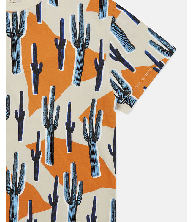 Stella McCartney Stella McCartney - Camo Cactus Print Cotton T-Shirt