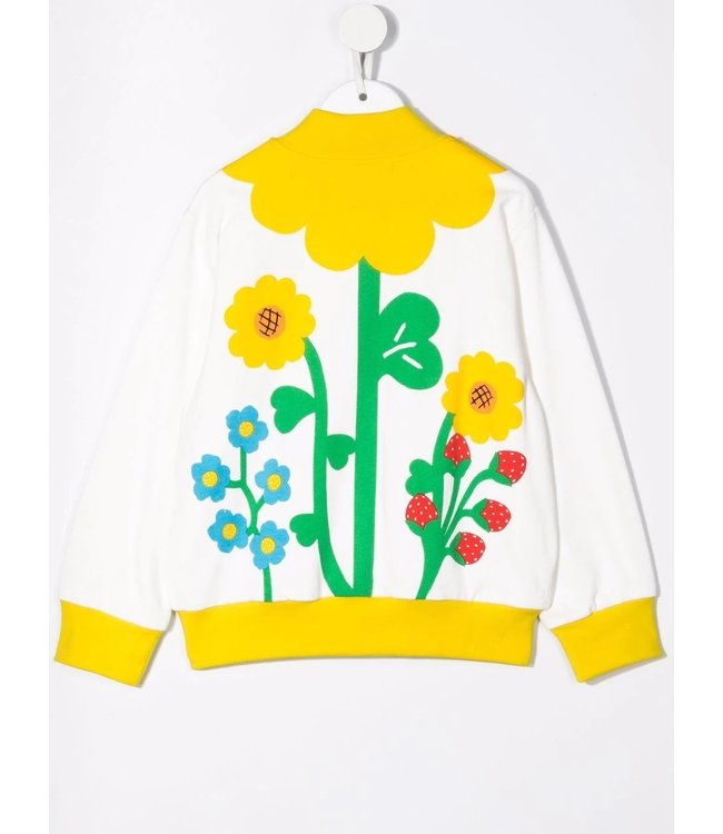 Stella McCartney Stella McCartney - floral-print bomber jacket