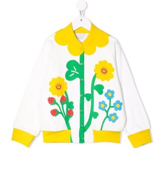 Stella McCartney Stella McCartney - floral-print bomber jacket