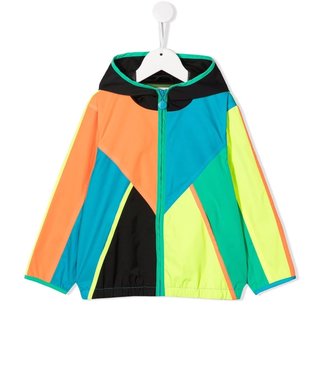 Stella McCartney Stella McCartney - color-block hooded jacket