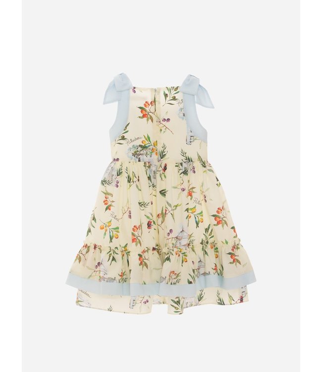 Patachou Patachou - YELLOW PRINTED DRESS