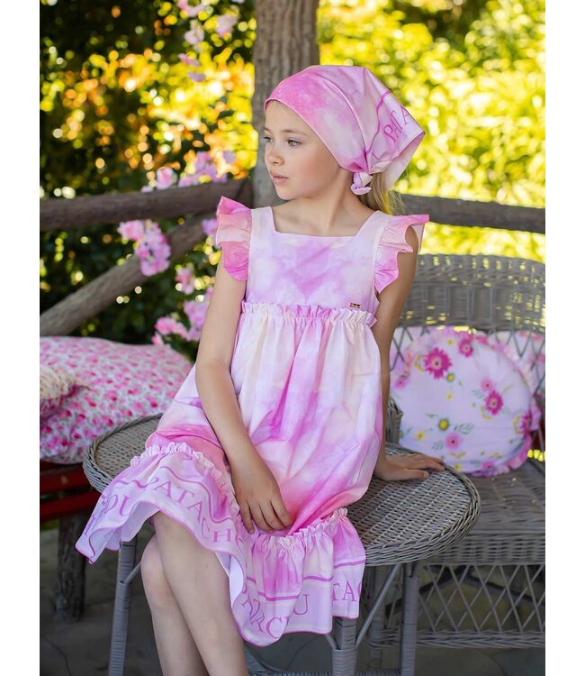 Patachou Patachou - TIE DYE PRINT DRESS