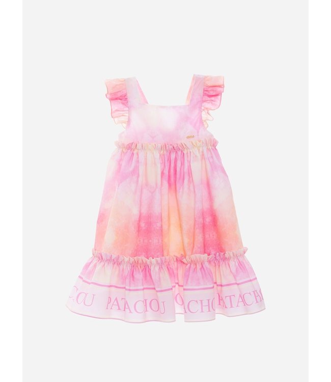 Patachou Patachou - TIE DYE PRINT DRESS