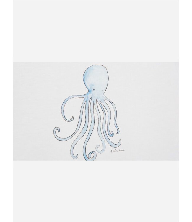 Patachou Patachou - WHITE JERSEY T-SHIRT