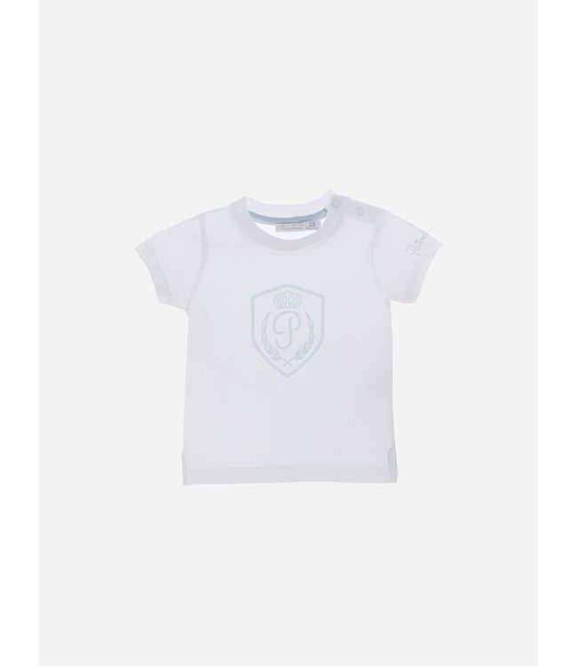 Patachou Patachou - WHITE JERSEY T-SHIRT