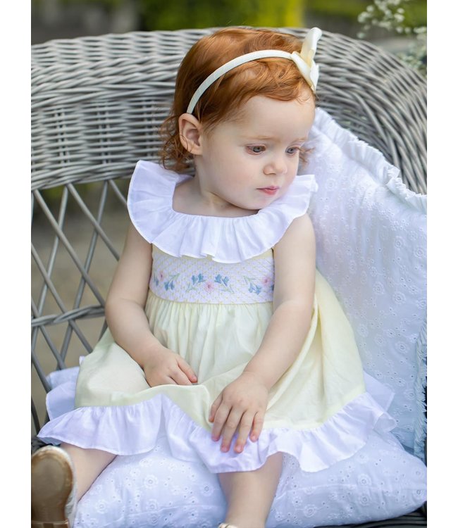 Patachou Patachou - Yellow Voile Dress