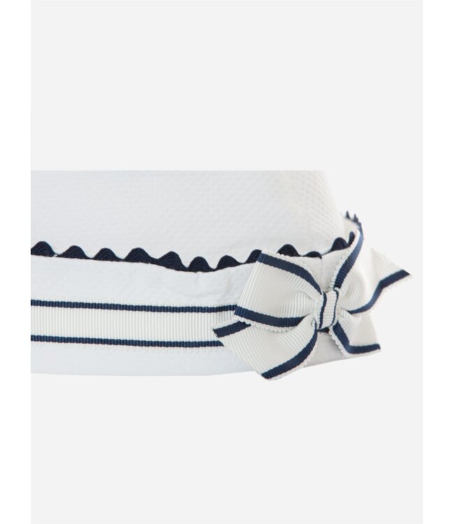 Patachou Patachou - White Pique Hat