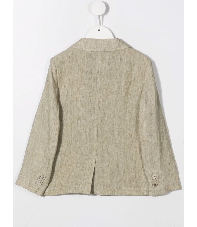 Il Gufo IL GUFO - single-breasted linen blazer