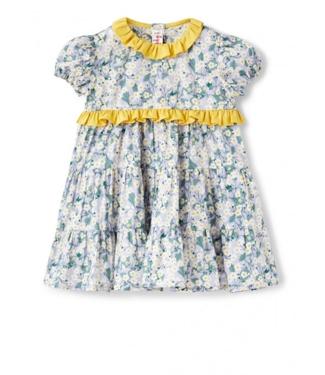 Il Gufo IL GUFO - LIBERTY FABRICS BABY GIRL DRESS