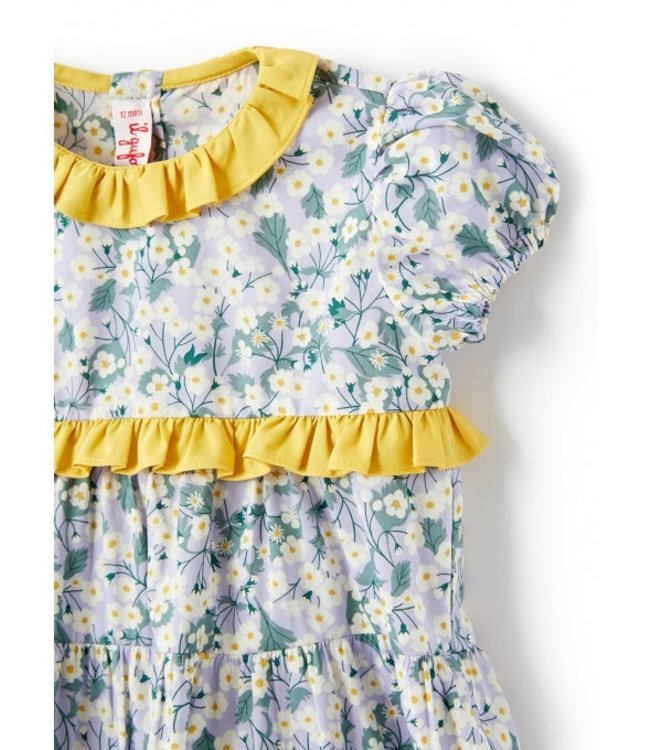 Il Gufo IL GUFO - LIBERTY FABRICS BABY GIRL DRESS