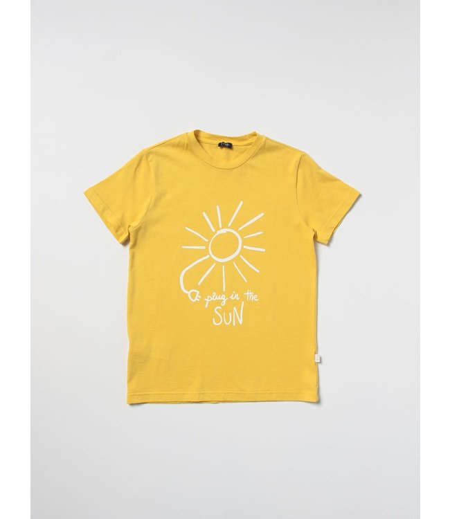 Il Gufo IL GUFO - t-shirt in cotton with sun print