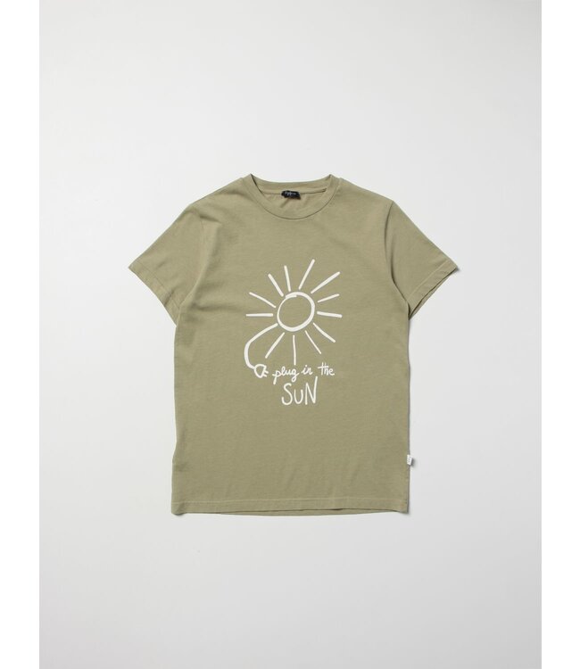 Il Gufo IL GUFO - t-shirt in cotton with sun print