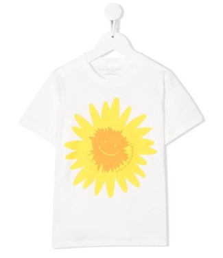 Stella McCartney Stella McCartney - sunflower-print cotton T-shirt