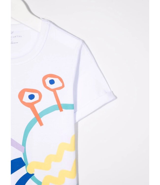 Stella McCartney Stella McCartney - crab print T-shirt