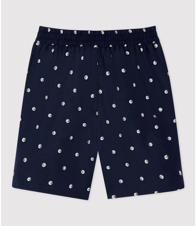 Petit Bateau Petit Bateau - BOYS' RECYCLED PRINTED SWIMMING TRUNKS