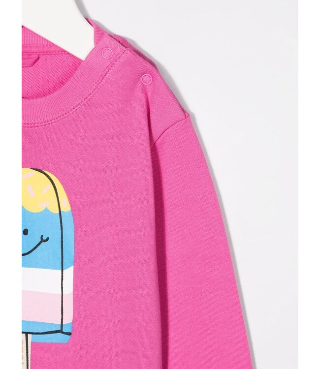Stella McCartney Stella McCartney - graphic-print crew neck sweatshirt