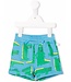 Stella McCartney Stella McCartney - crocodile-motif cotton track shorts