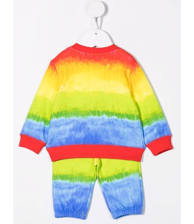 Stella McCartney Stella McCartney - colour-block organic-cotton tracksuit