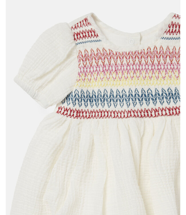 Stella McCartney Stella McCartney - Embroidered Cotton Gauze Dress