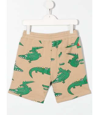 Stella McCartney Stella McCartney - crocodile-print elasticated shorts