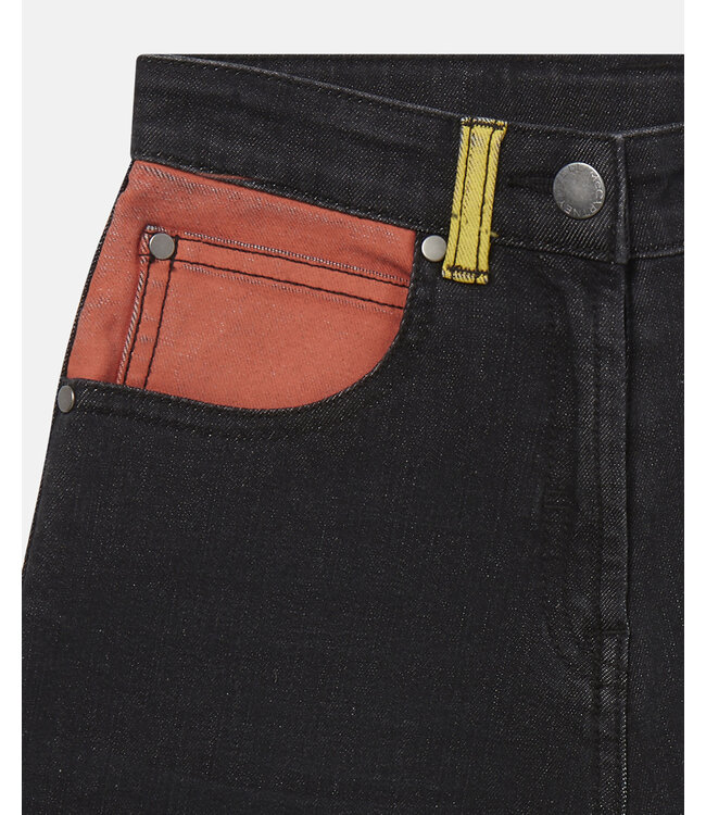 Stella McCartney Stella McCartney - Colour Block Denim Shorts