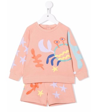 Stella McCartney Stella McCartney - graphic sea life-print tracksuit