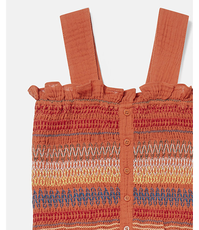 Stella McCartney Stella McCartney - Embroidered Cotton Gauze Dress