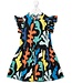 Stella McCartney Stella McCartney - graphic-print flared midi dress