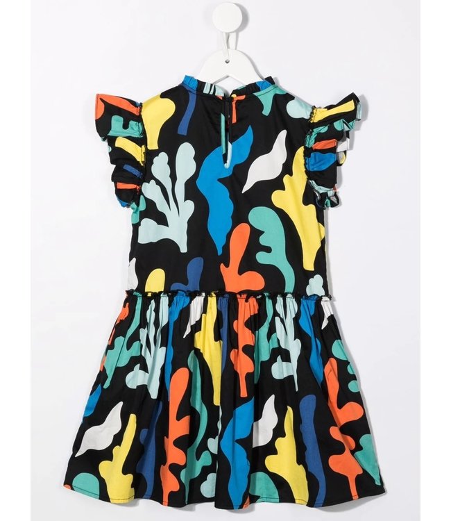 Stella McCartney Stella McCartney - graphic-print flared midi dress