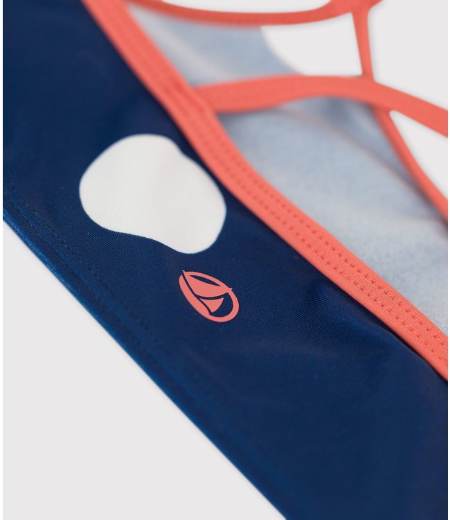 Petit Bateau Petit Bateau - GIRLS' TWO-PIECE SPOTTED SWIMSUIT