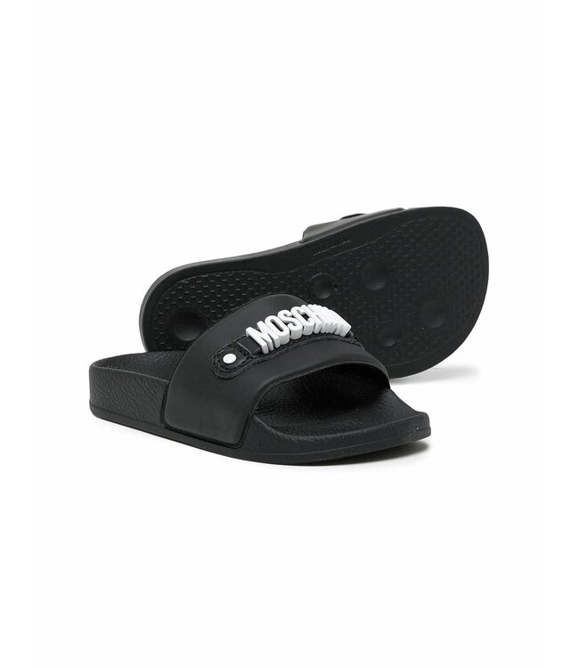 Moschino Moschino - appliqué-logo slides