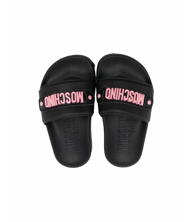 Moschino Moschino - appliqué-logo slides