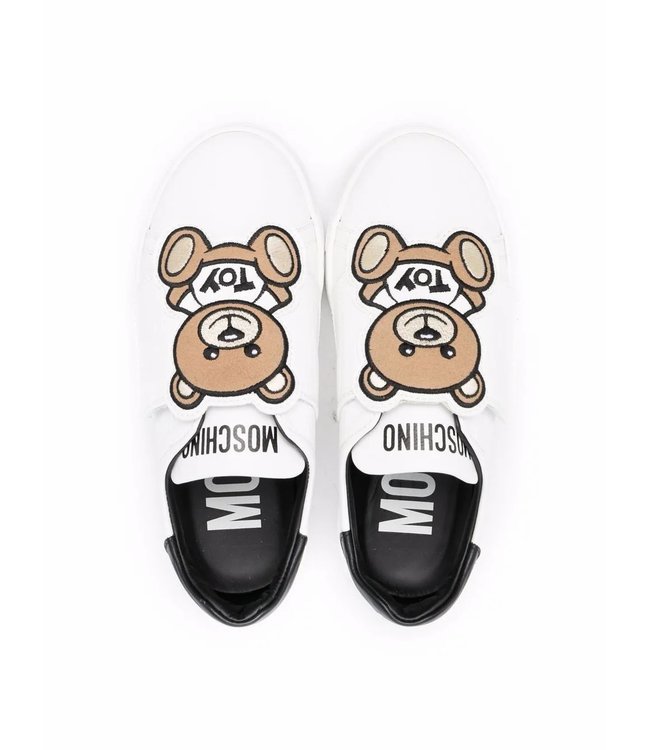 Moschino Moschino - Teddy touch-strap sneakers