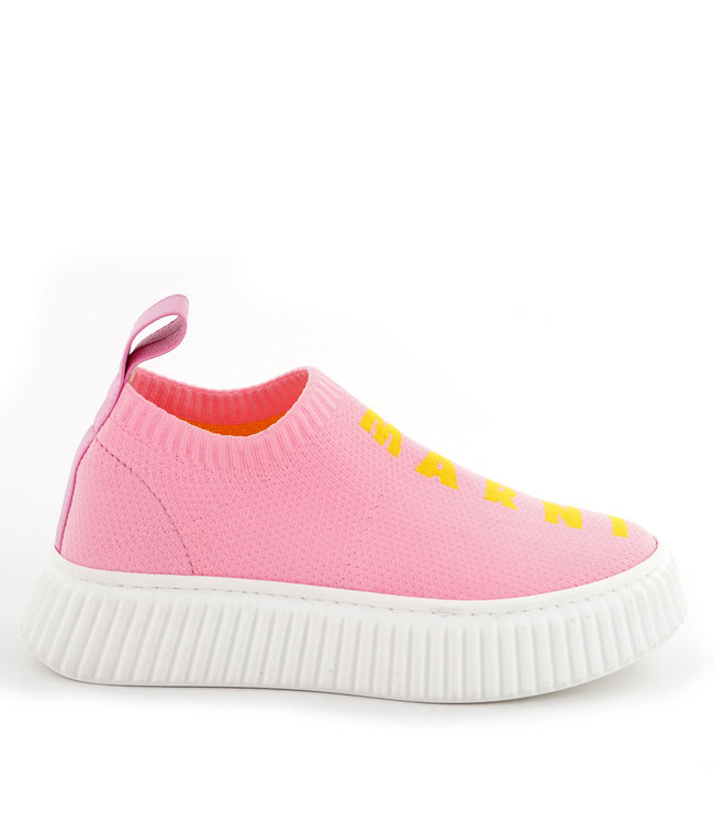 Marni Marni - logo-print pull-on sneakers