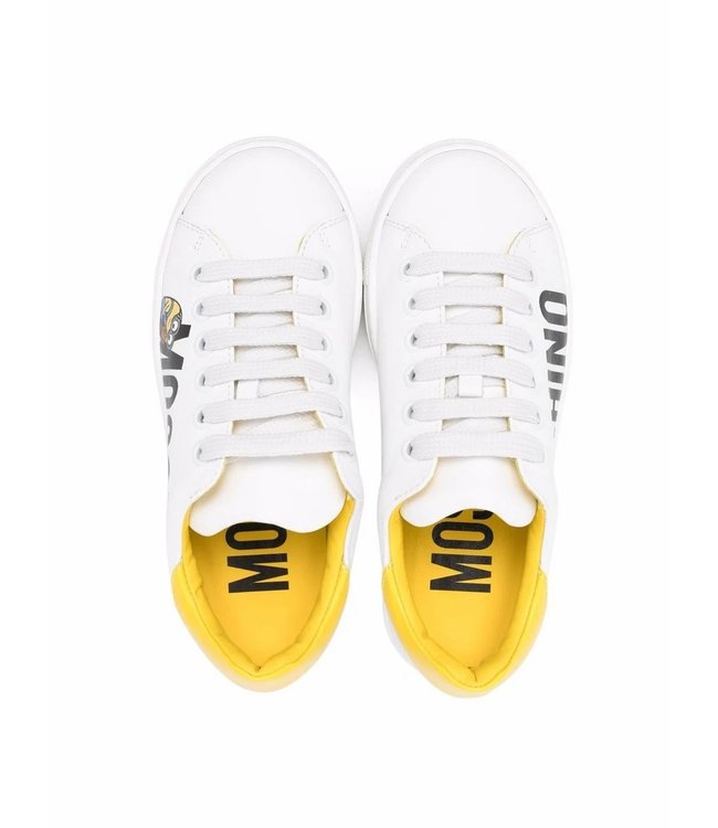 Moschino Moschino - logo-print low-top sneakers