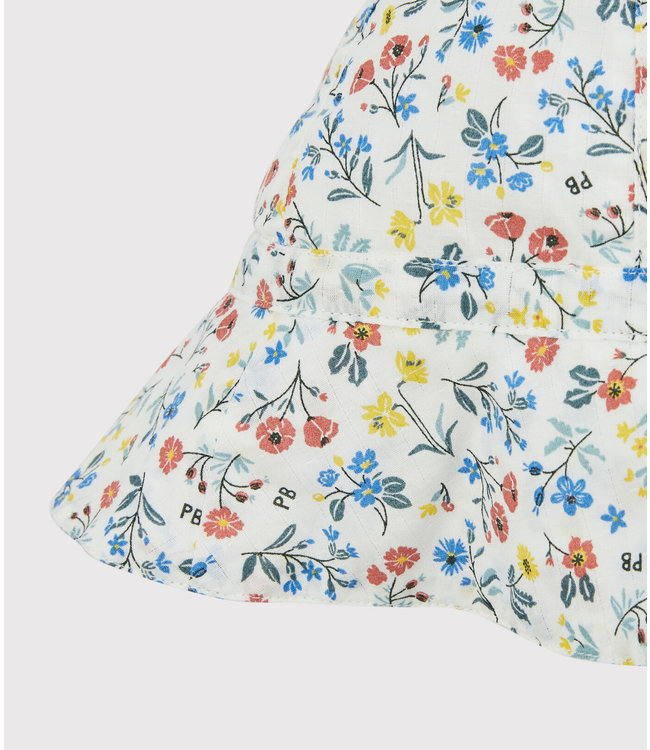 Petit Bateau Petit Bateau - GIRLS' POPLIN FLOPPY HAT
